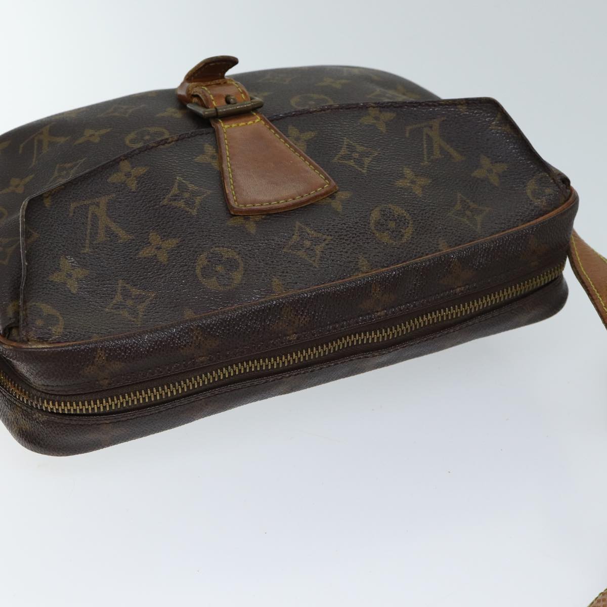 LOUIS VUITTON Monogram Jeune Fille GM Shoulder Bag M51225 LV th4812