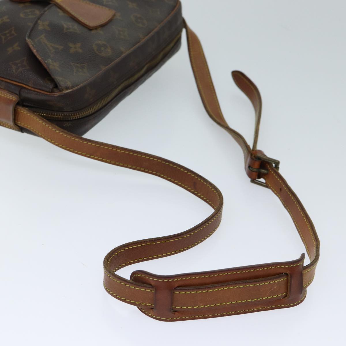 LOUIS VUITTON Monogram Jeune Fille GM Shoulder Bag M51225 LV th4812