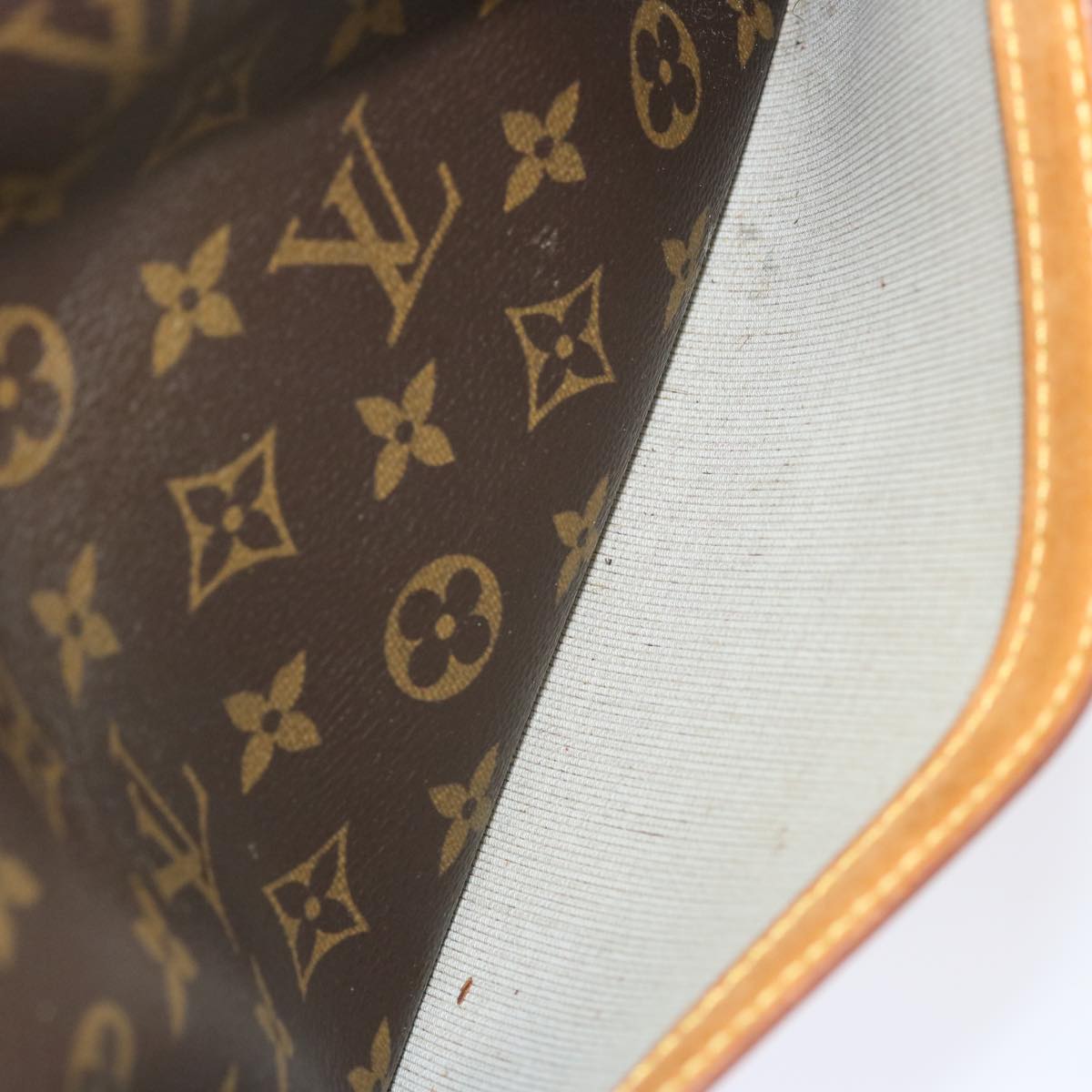 LOUIS VUITTON Monogram Reporter PM Shoulder Bag M45254 LV th4813