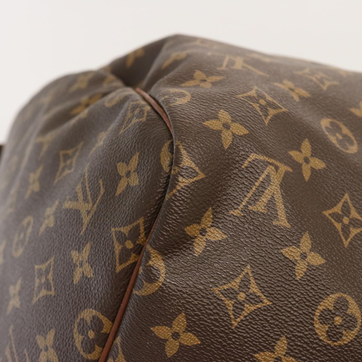 LOUIS VUITTON Monogram Keepall 55 Boston Bag M41424 LV th4822