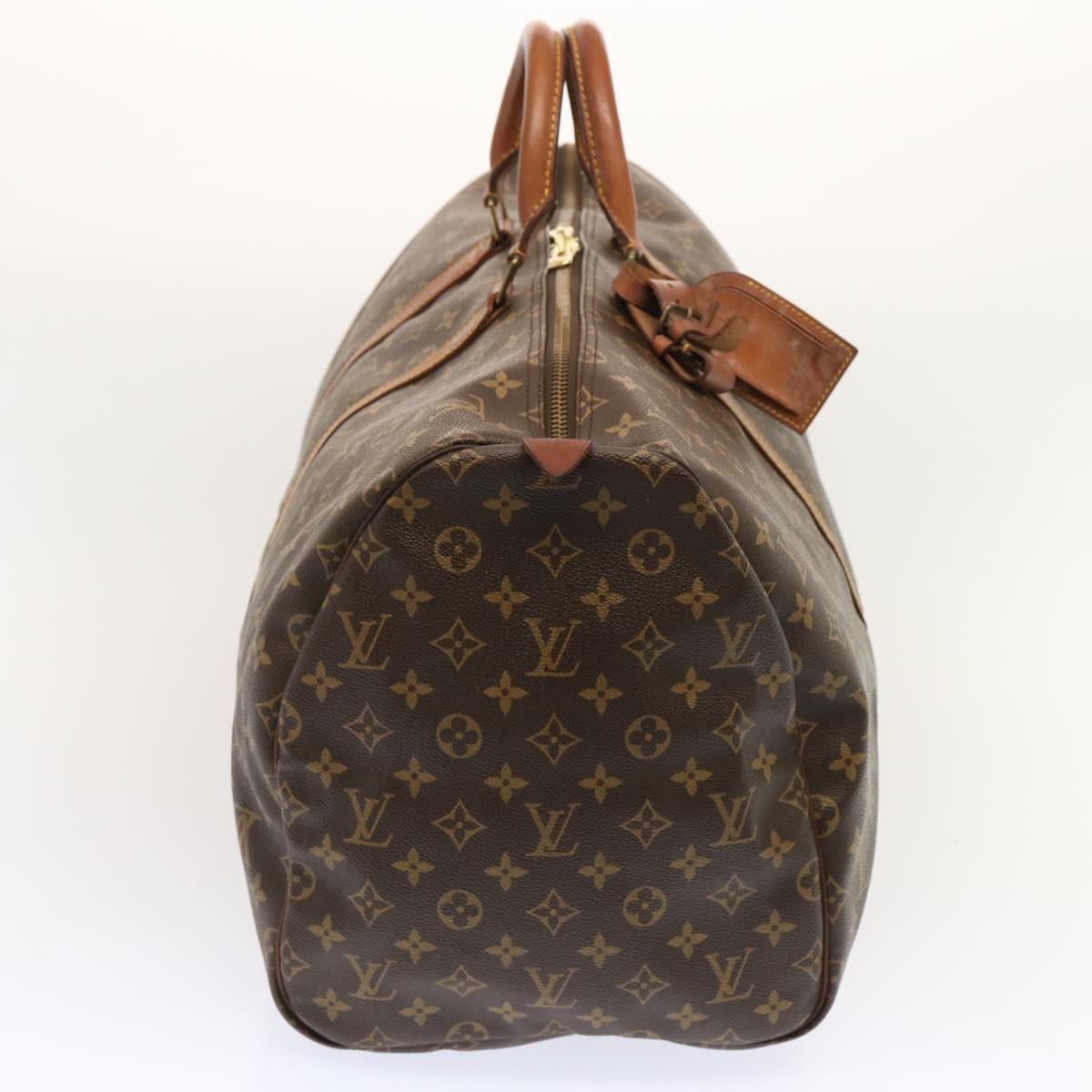 LOUIS VUITTON Monogram Keepall 55 Boston Bag M41424 LV th4822