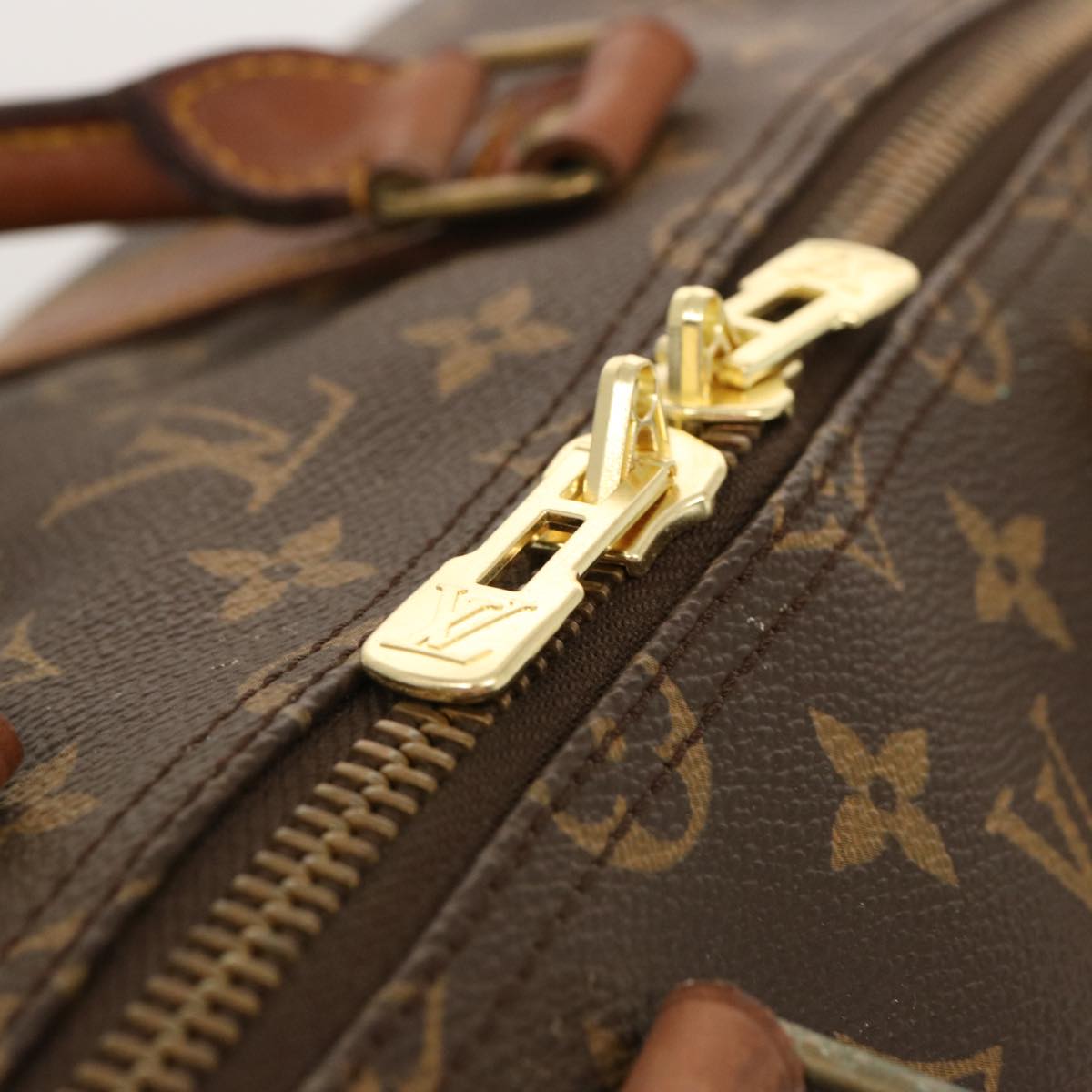 LOUIS VUITTON Monogram Keepall 55 Boston Bag M41424 LV th4822