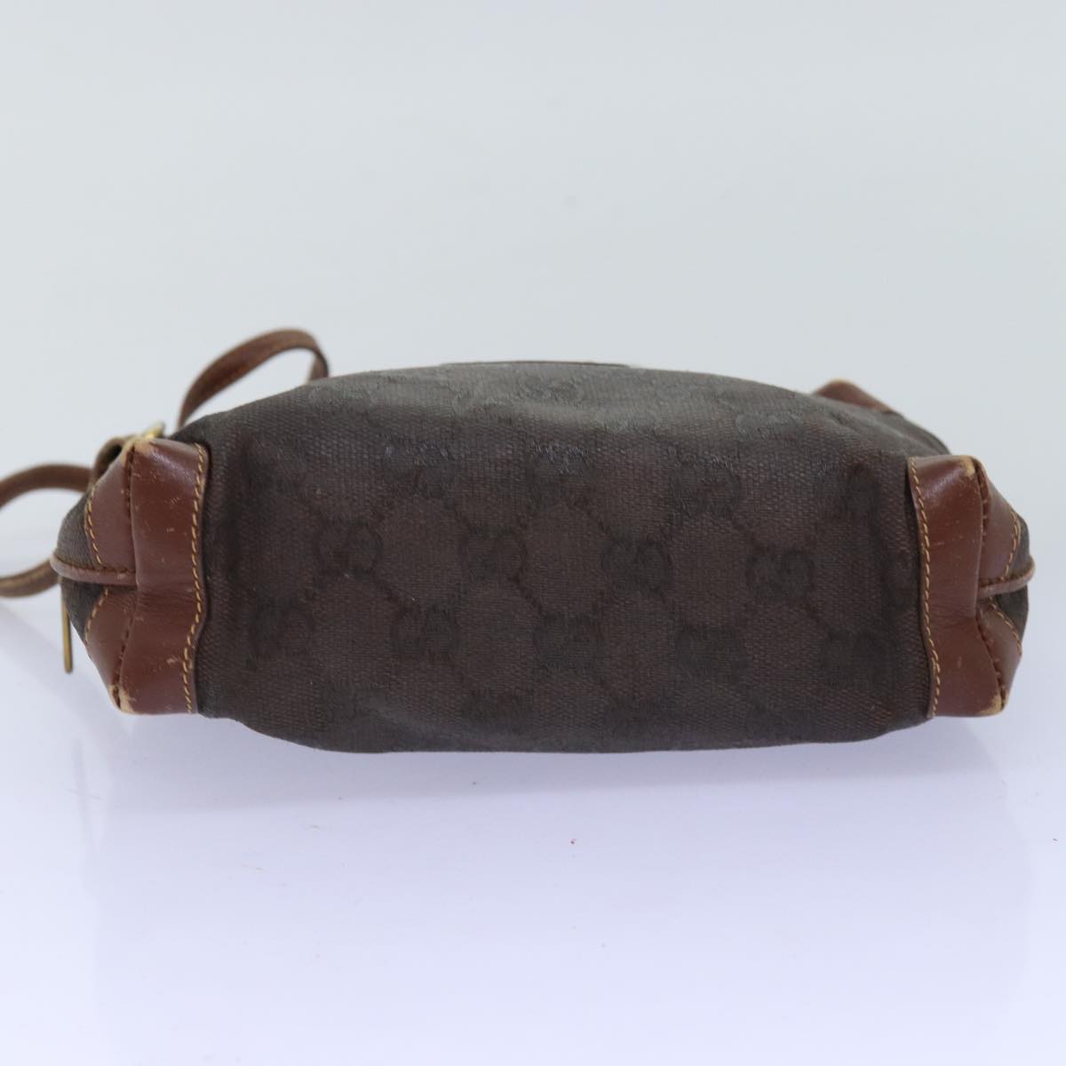 GUCCI GG Canvas Shoulder Bag Brown 007 104 4916 th4893
