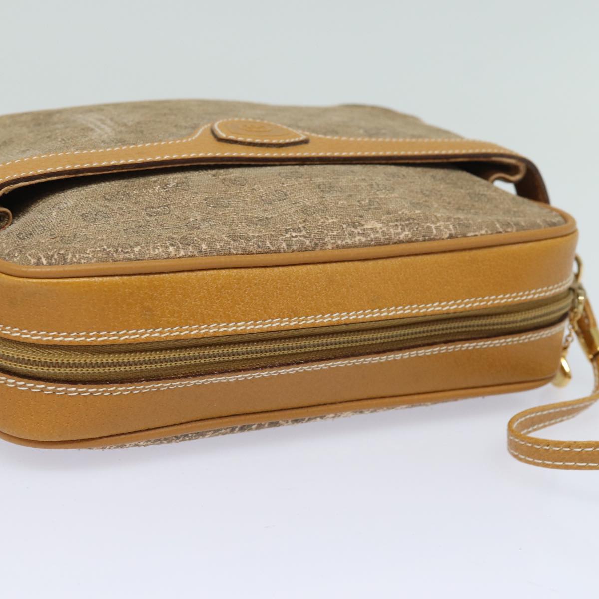 GUCCI GG Canvas Shoulder Bag Beige 007 904 0423 th5148