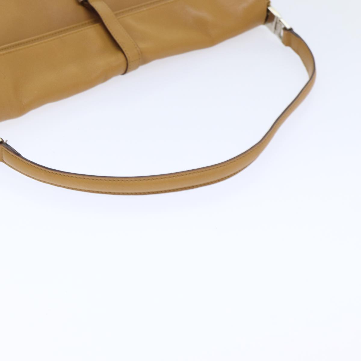 GUCCI Jackie Shoulder Bag Leather Brown Silver 001 3355 th5256