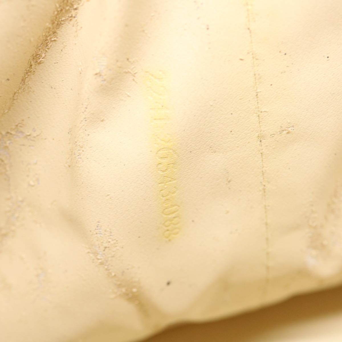 FENDI Pecan Canvas Hand Pouch Black Brown am1752s