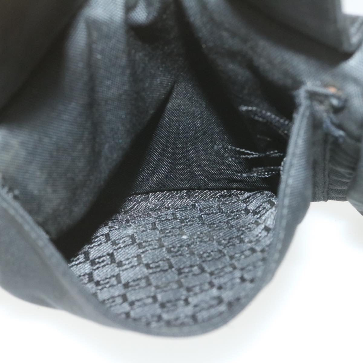 GUCCI Waist Bag Pouch Nylon Black rd1401
