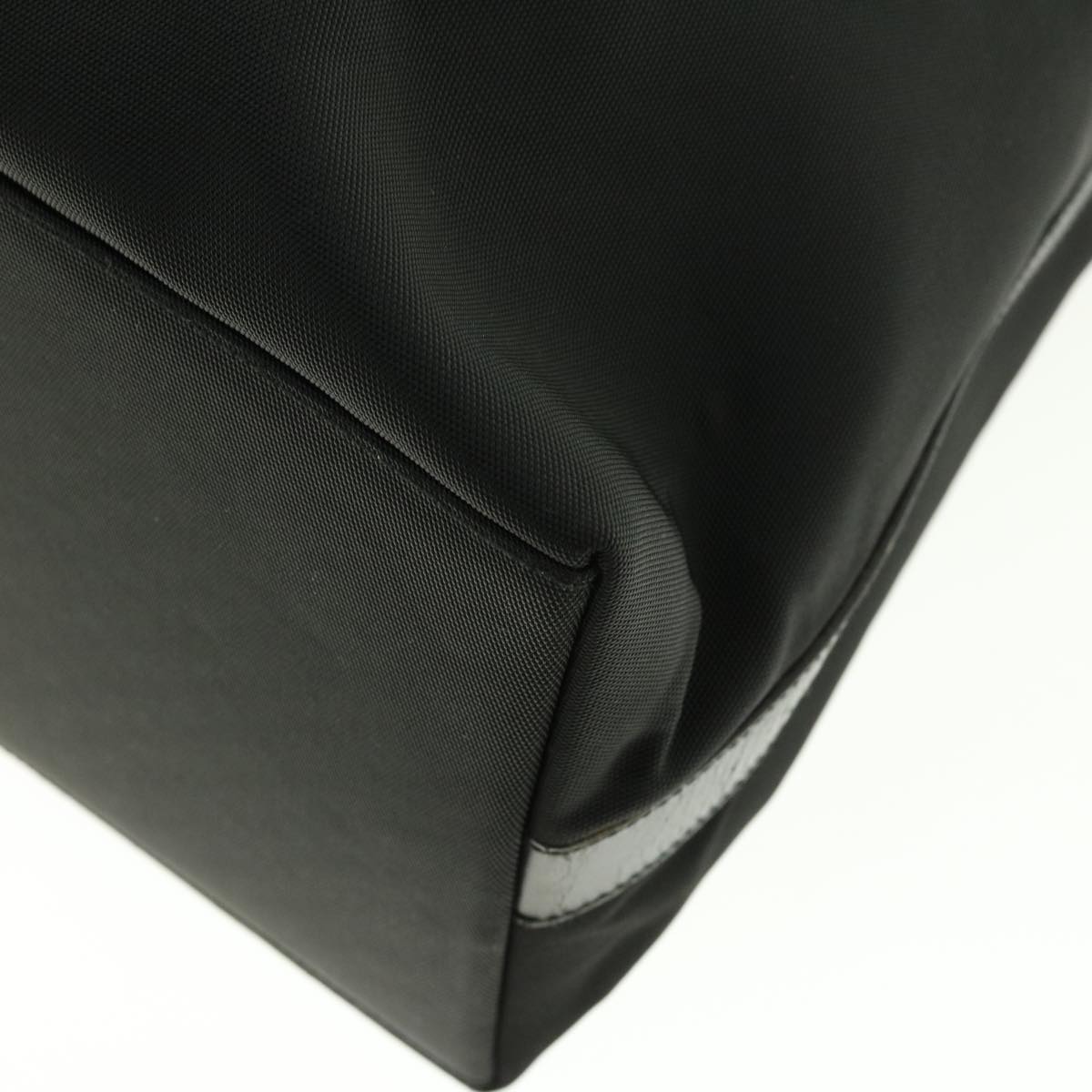 GUCCI Shoulder Bag Canvas Black ti1009