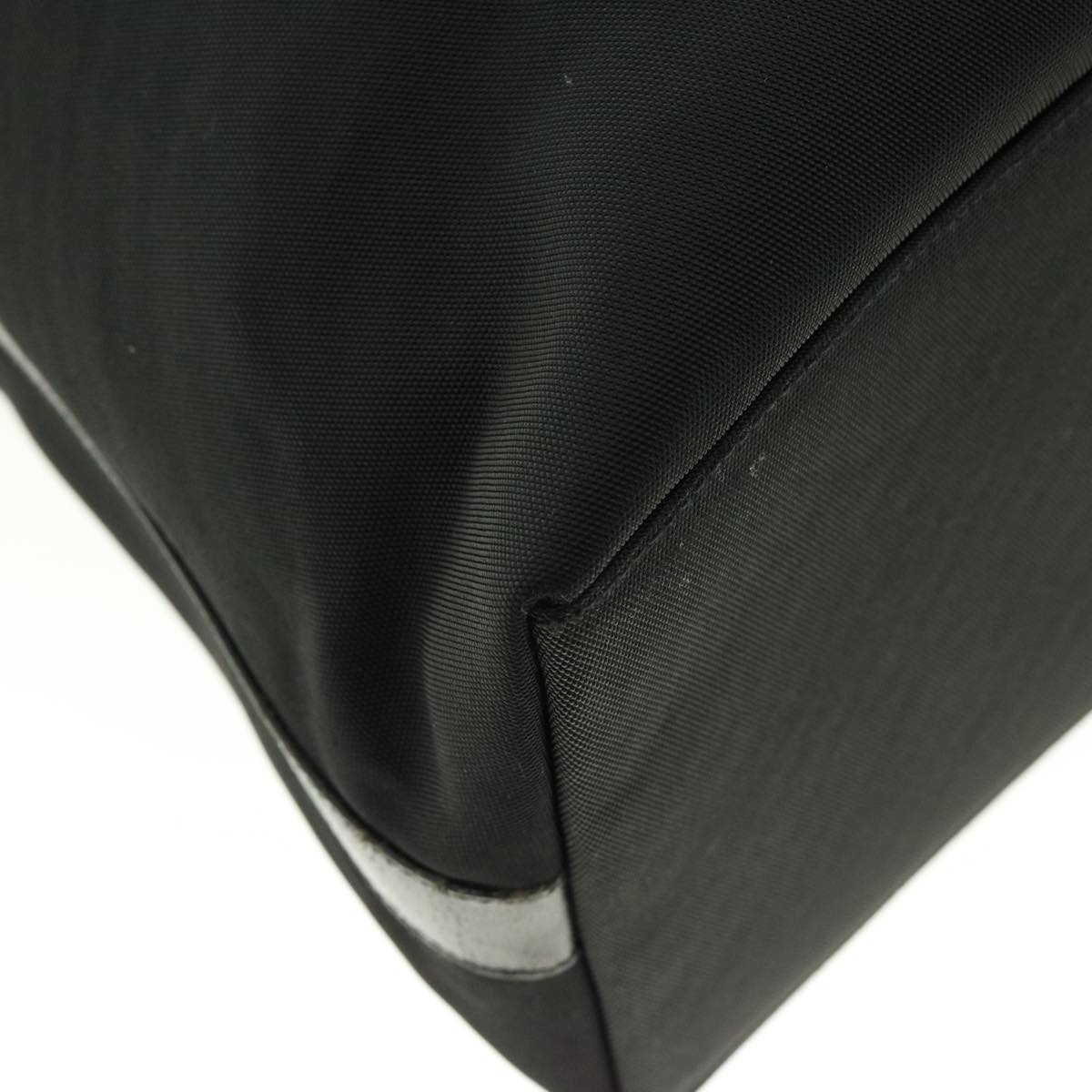 GUCCI Shoulder Bag Canvas Black ti1009