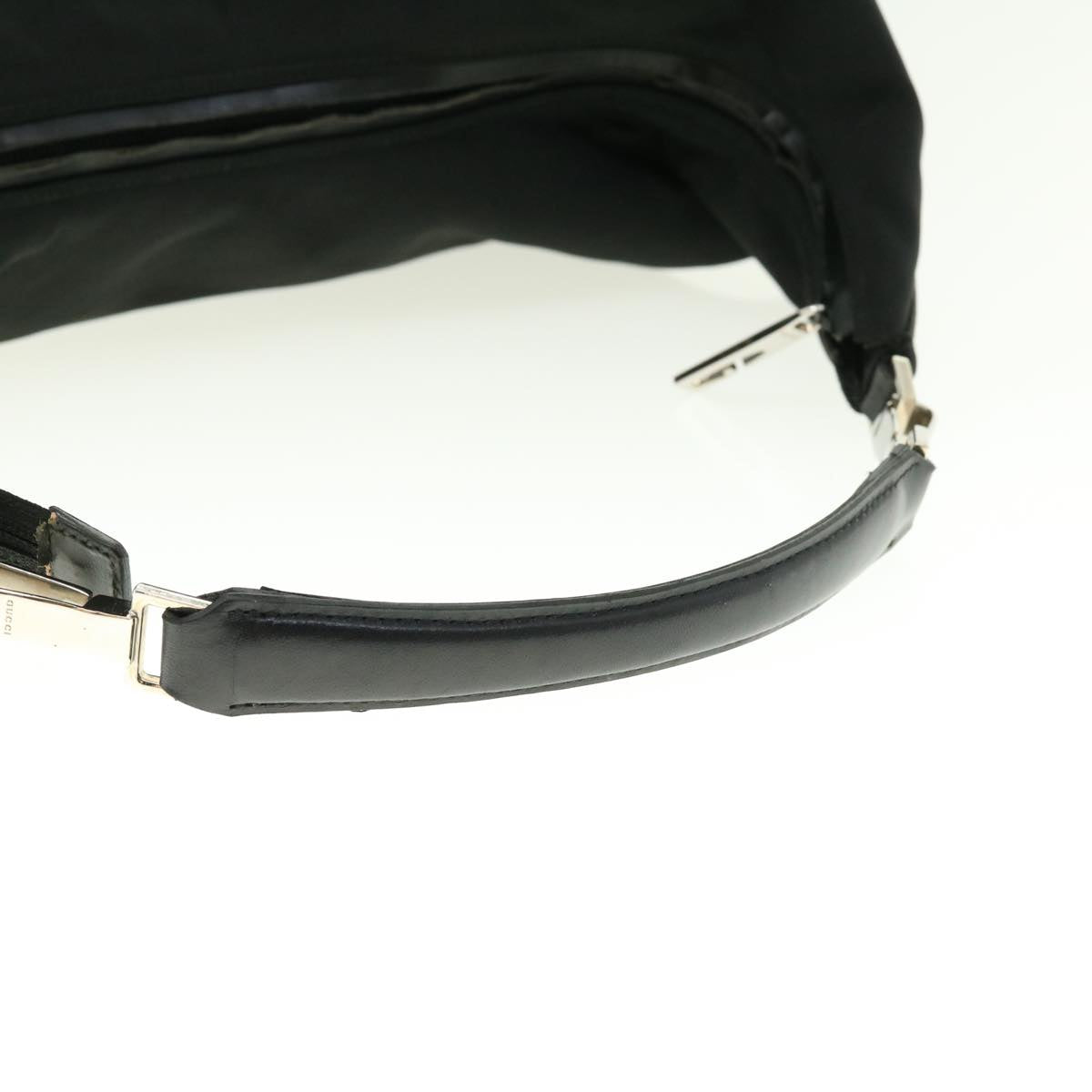 GUCCI Shoulder Bag Canvas Black ti1009