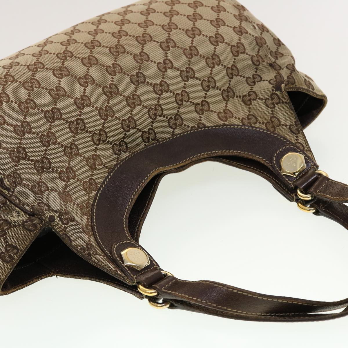 GUCCI GG Canvas Shoulder Bag 2Set Beige ti1120