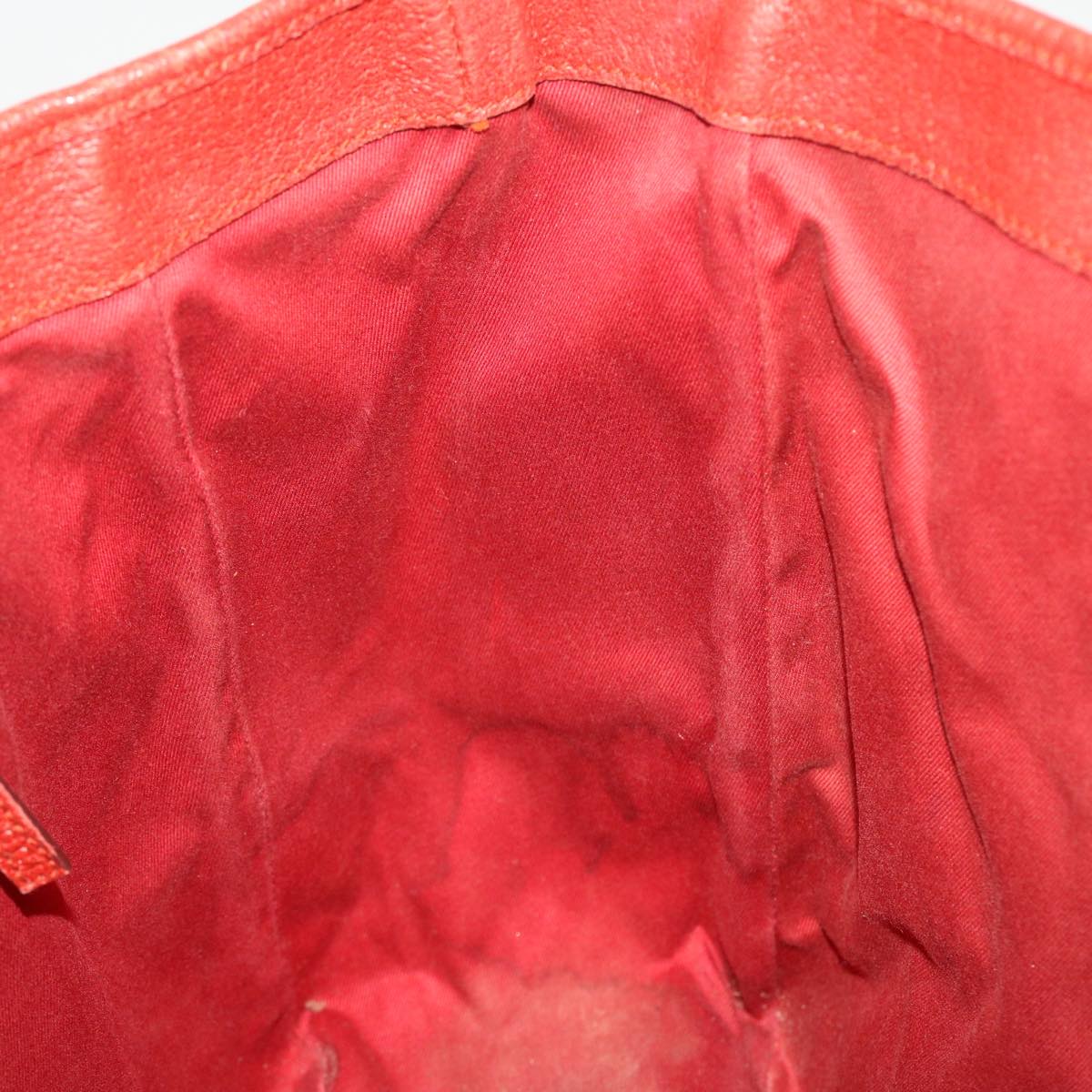 GUCCI GG Canvas Tote Bag Red ti1130