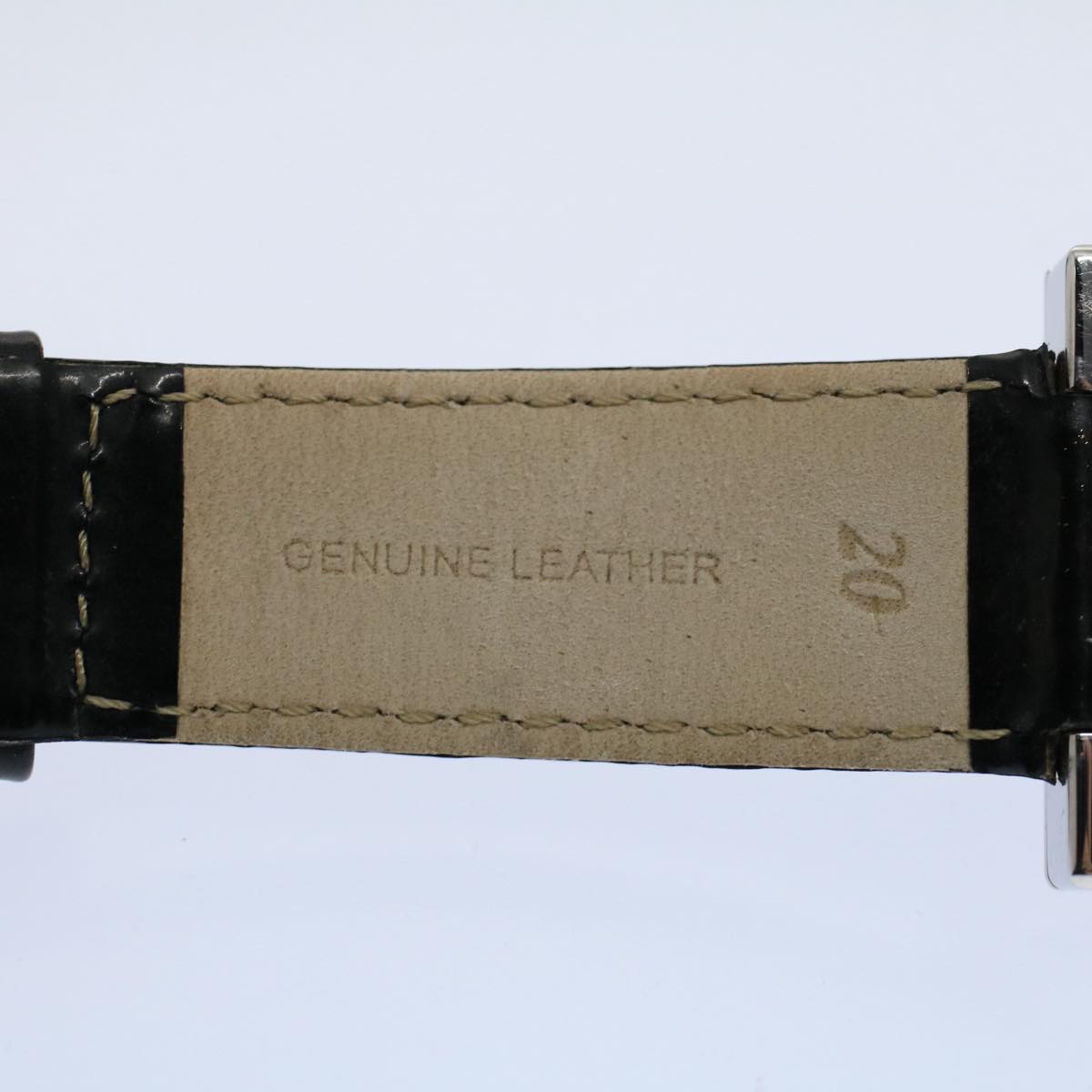 FENDI Watches Metal Enamel Black Silver ti1346
