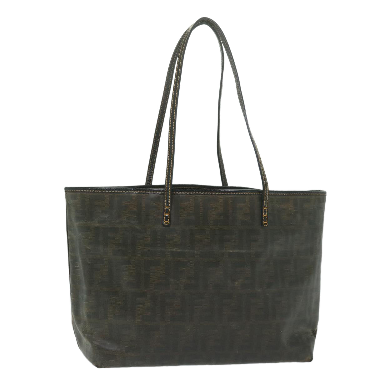 FENDI Zucca Canvas Tote Bag Brown ti1394