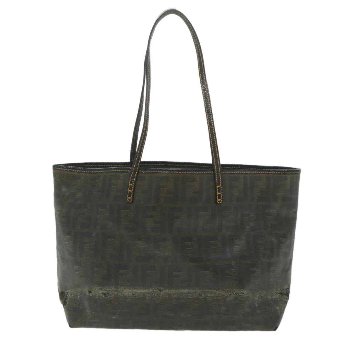 FENDI Zucca Canvas Tote Bag Brown ti1394