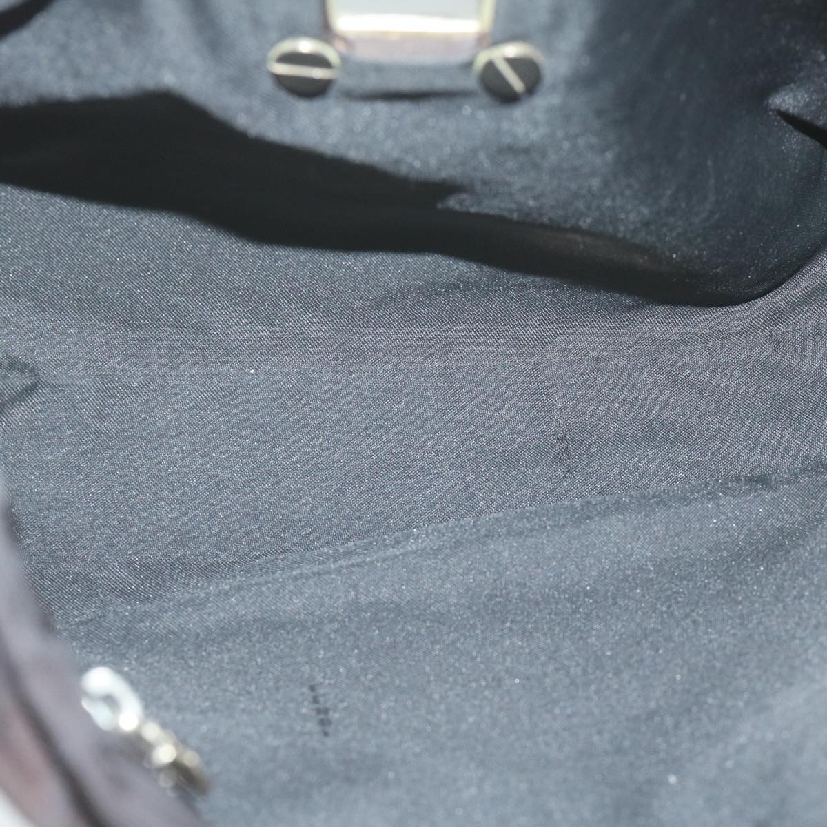 FENDI Zucca Canvas Shoulder Bag Black ti1473