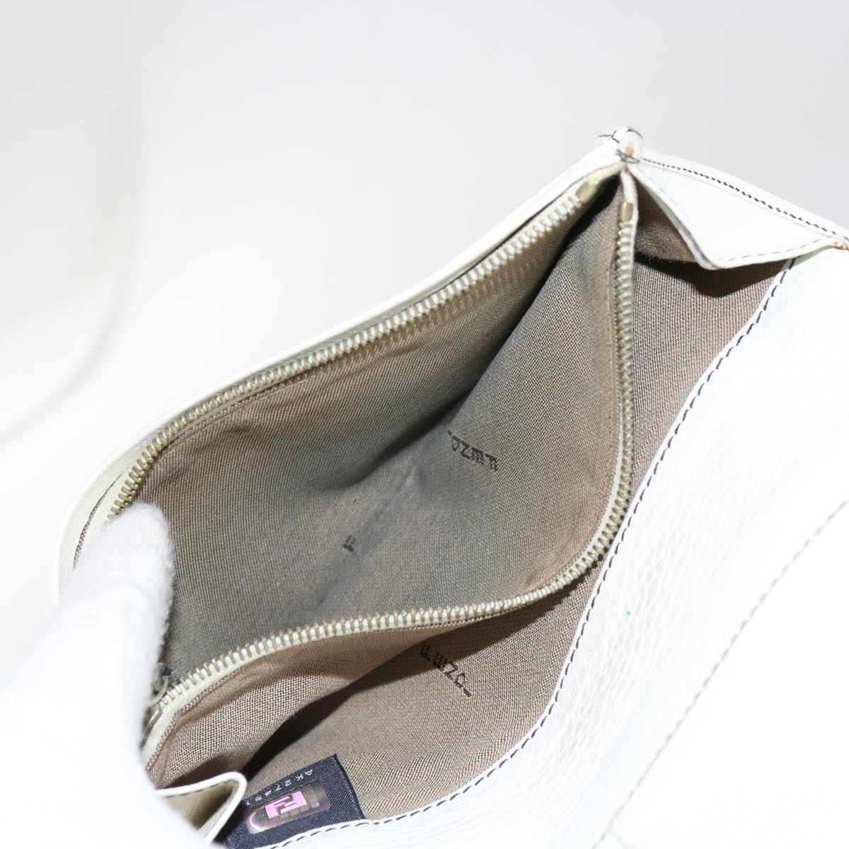 FENDI Zucchino Canvas Wallet 3Set Black ti1474