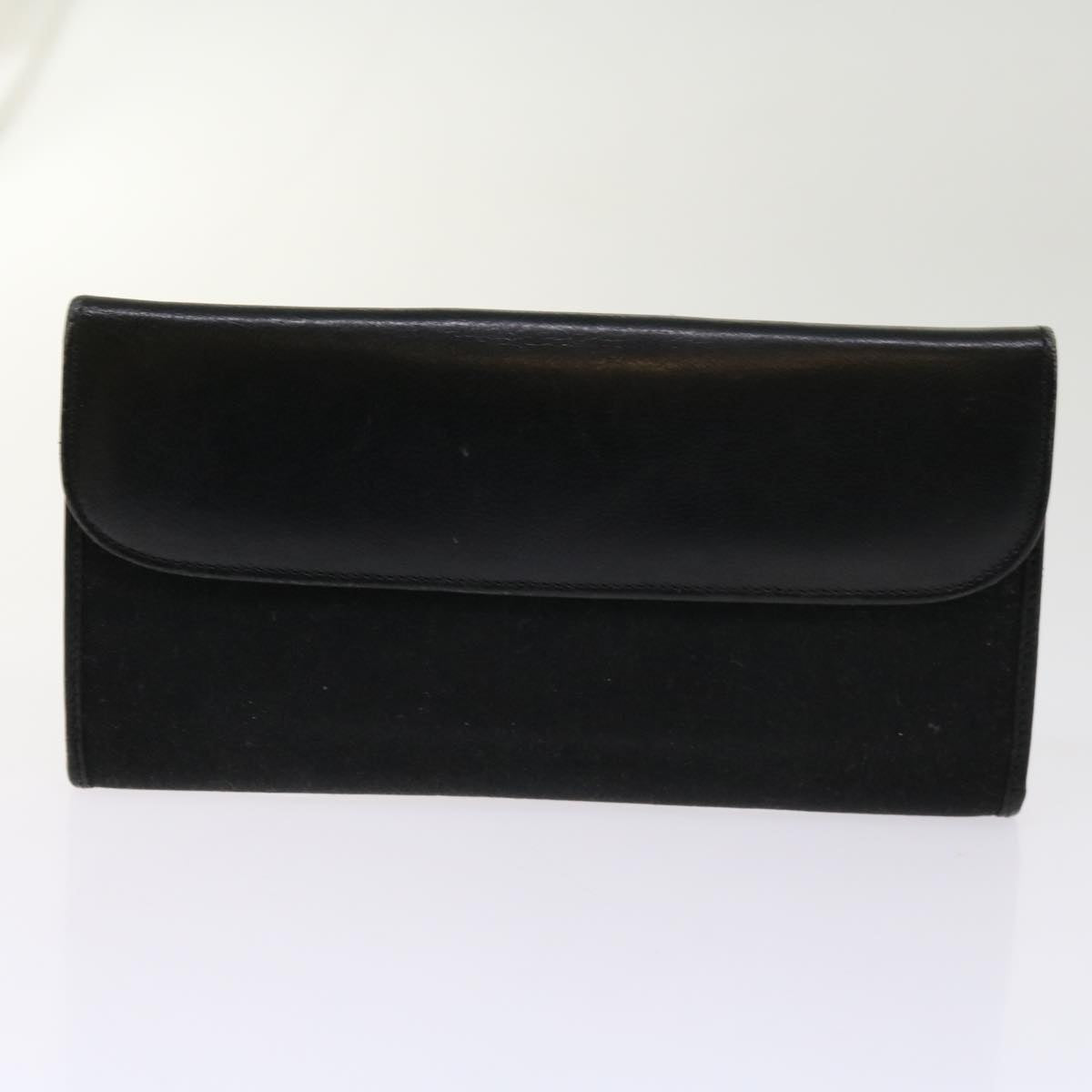 FENDI Zucchino Canvas Wallet 3Set Black ti1474