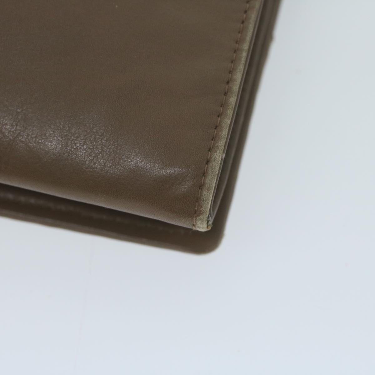 FENDI Shoulder Bag Leather Brown ti1511