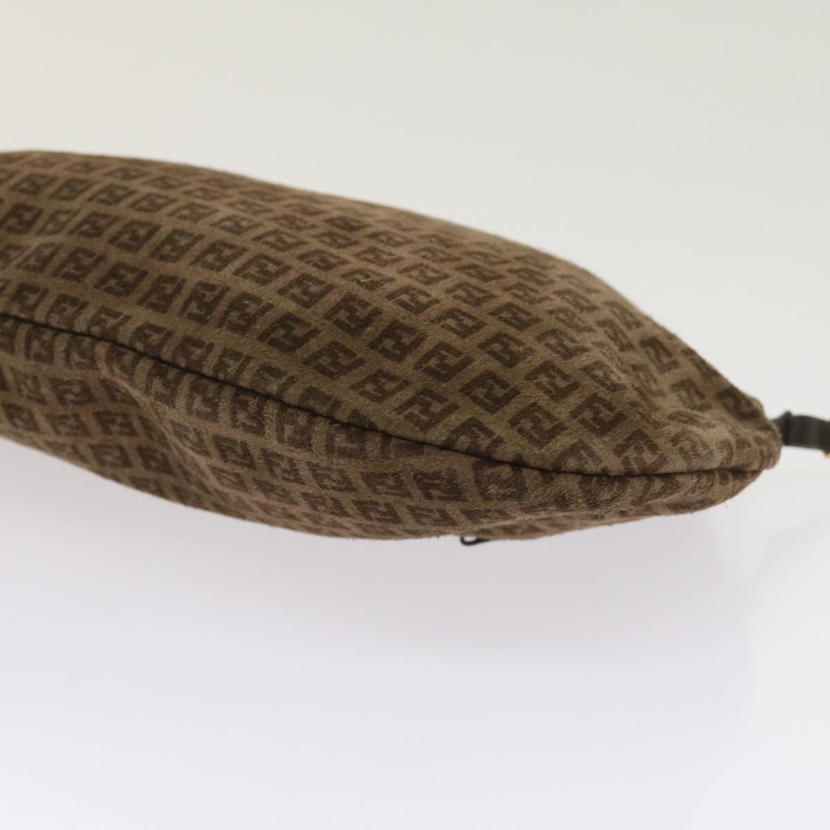 FENDI Pouch Suede Brown ti1513