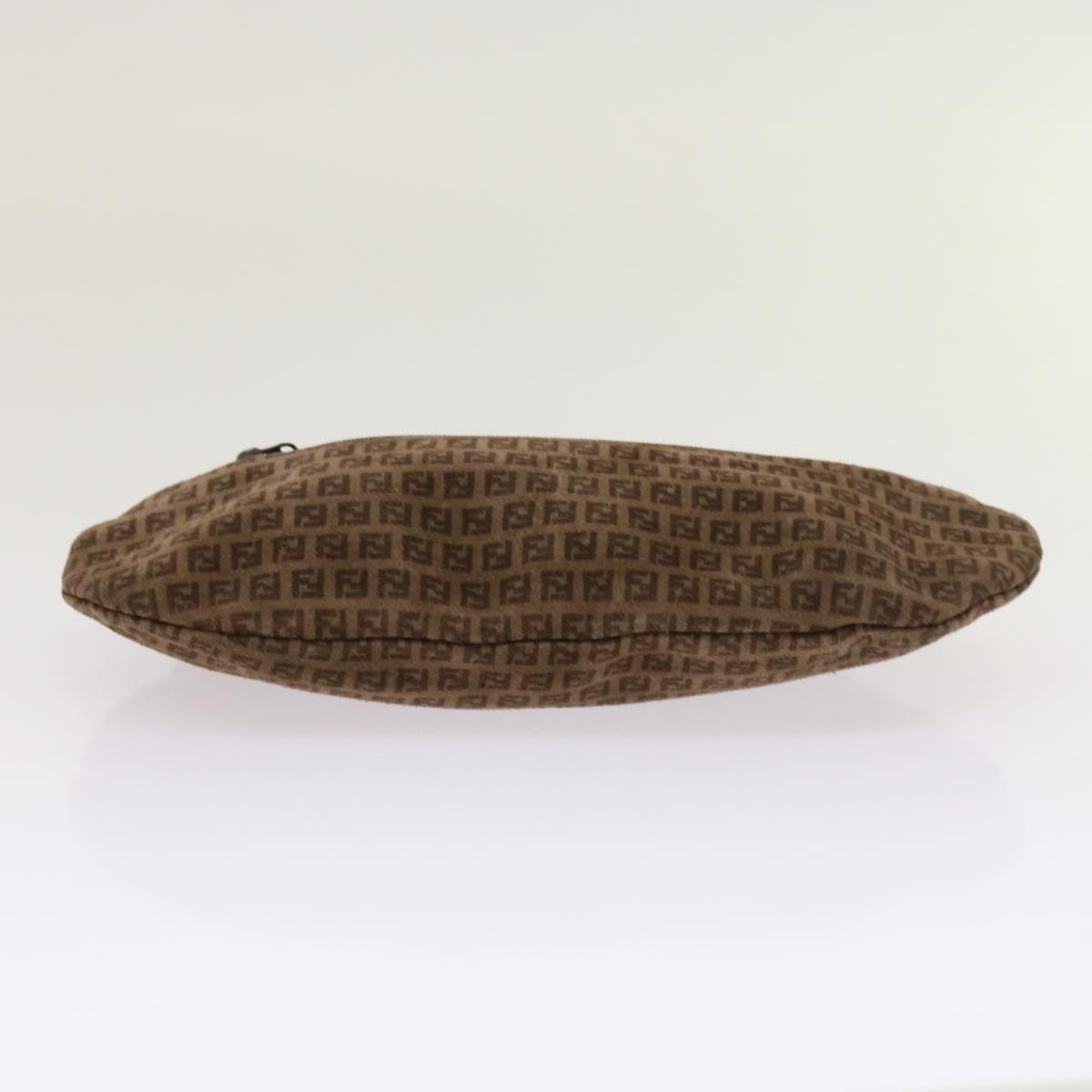 FENDI Pouch Suede Brown ti1513