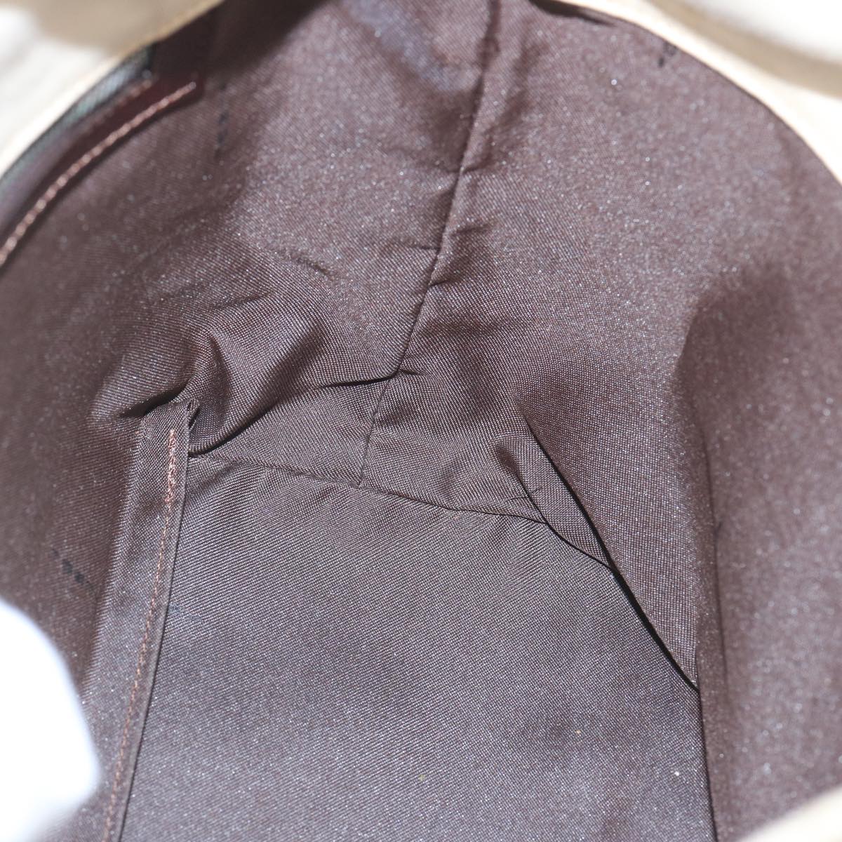 FENDI Tote Bag Canvas Beige ti1558