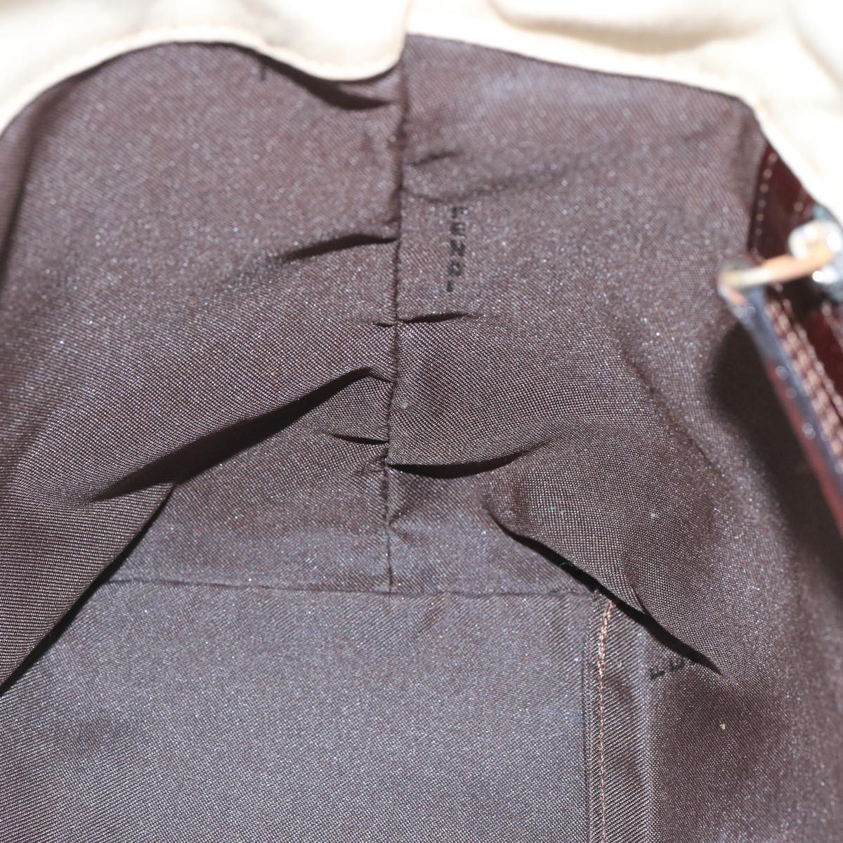 FENDI Tote Bag Canvas Beige ti1558