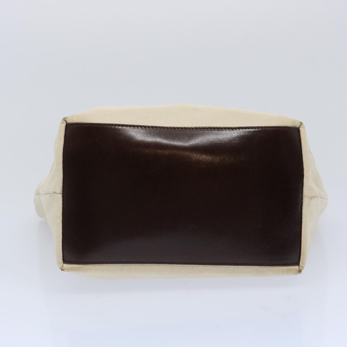 FENDI Tote Bag Canvas Beige ti1558