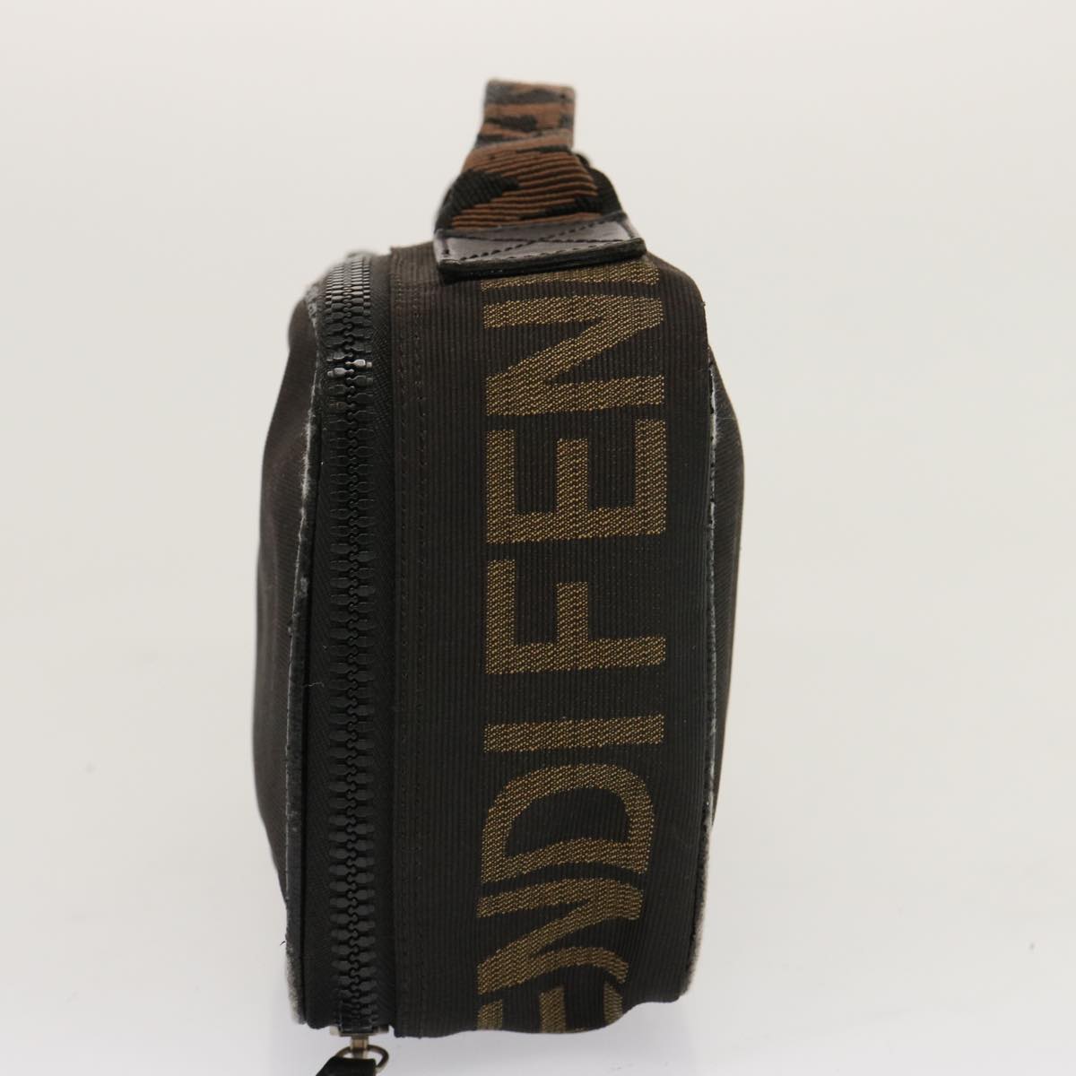 FENDI Vanity Pouch Canvas Black ti1600