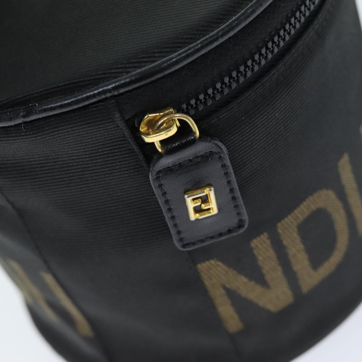 FENDI Vanity Pouch Nylon Black ti1670