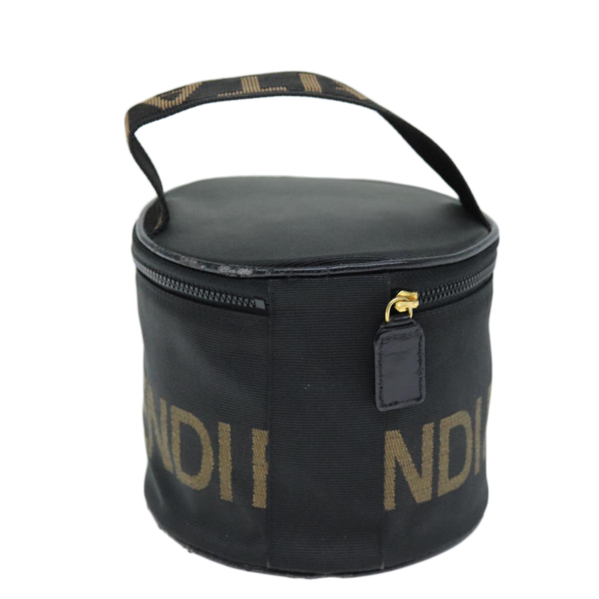 FENDI Vanity Pouch Nylon Black ti1670
