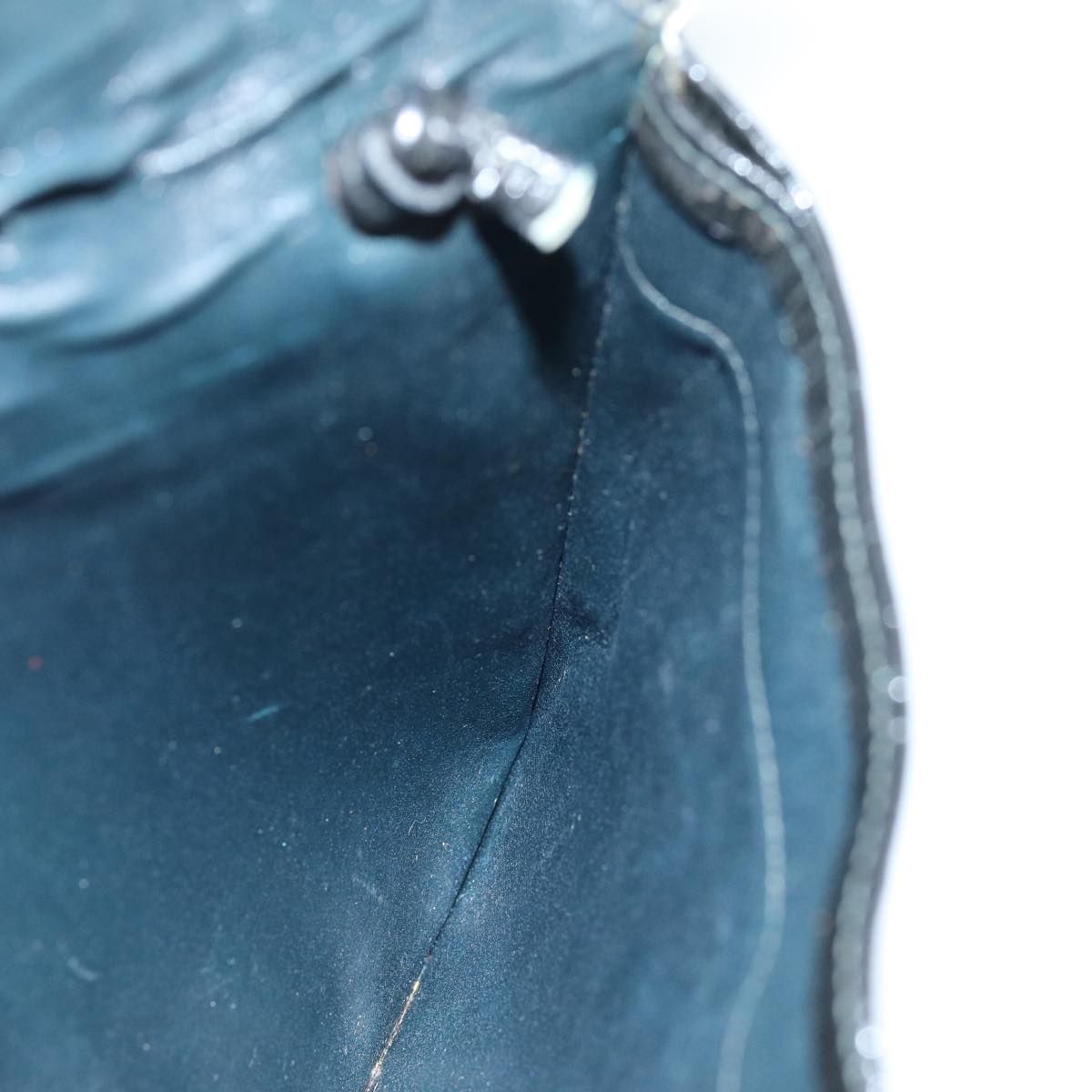 FENDI Zucca Canvas Shoulder Bag Vintage Blue ti1671