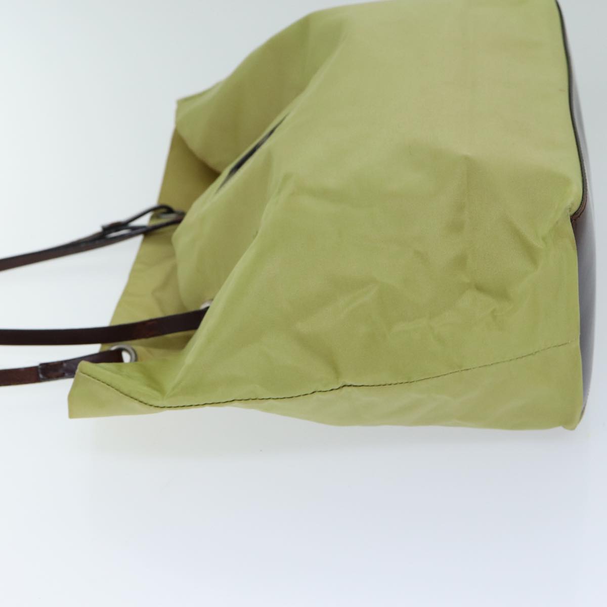 FENDI Hand Bag Nylon Yellow ti1759