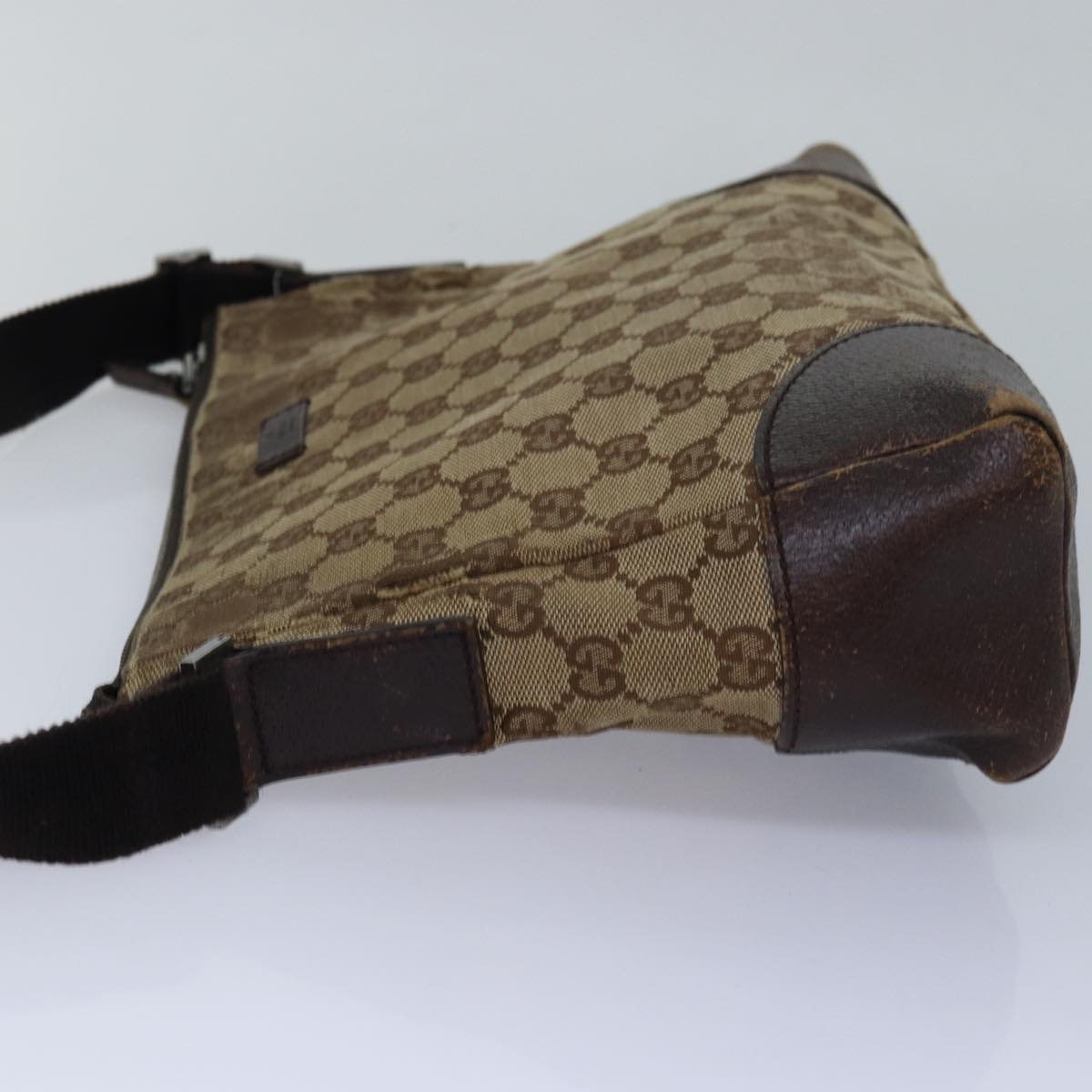 GUCCI GG Canvas Shoulder Bag 2Set Beige Brown ti1799
