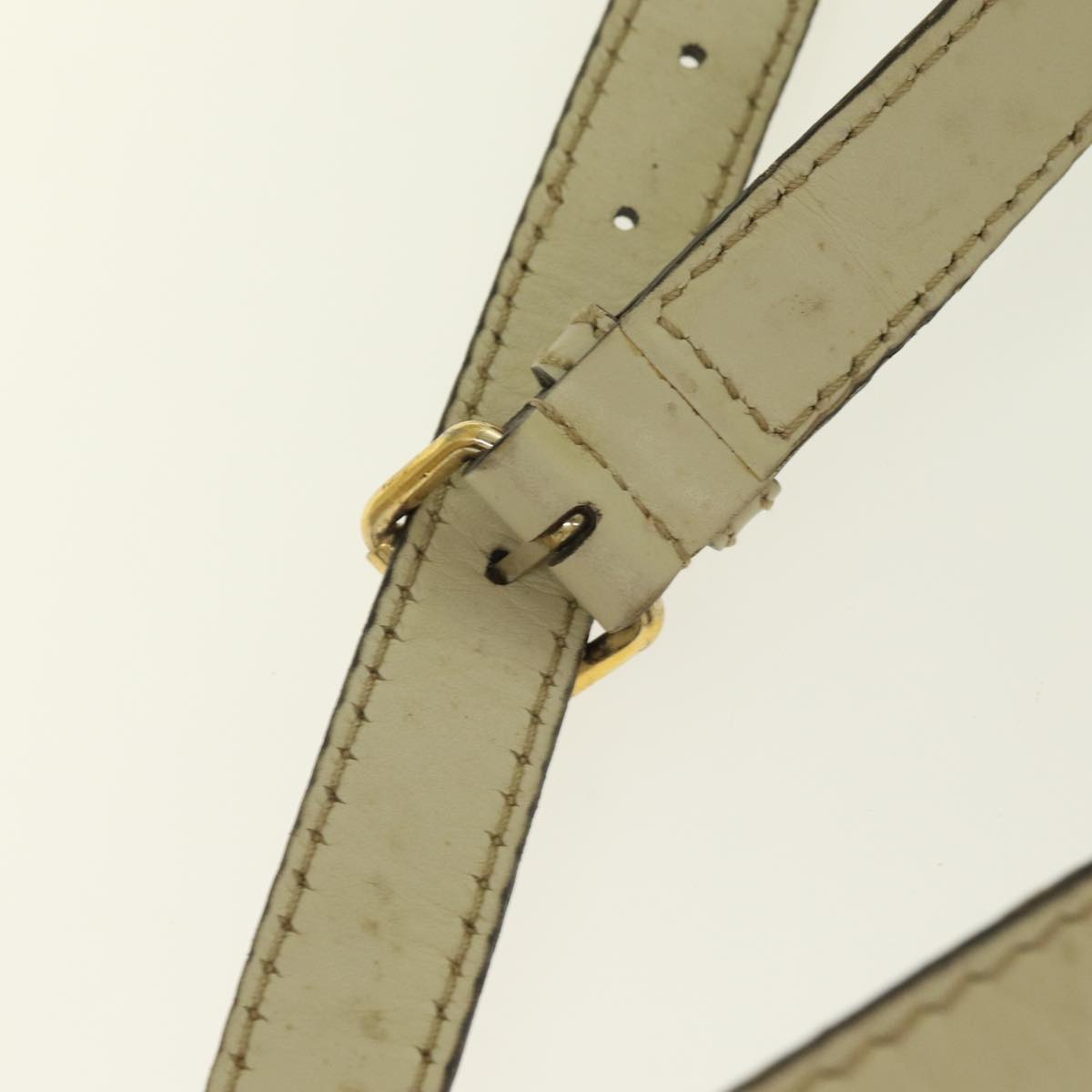 GUCCI GG Canvas Shoulder Bag Beige Gold 296834 ti1988
