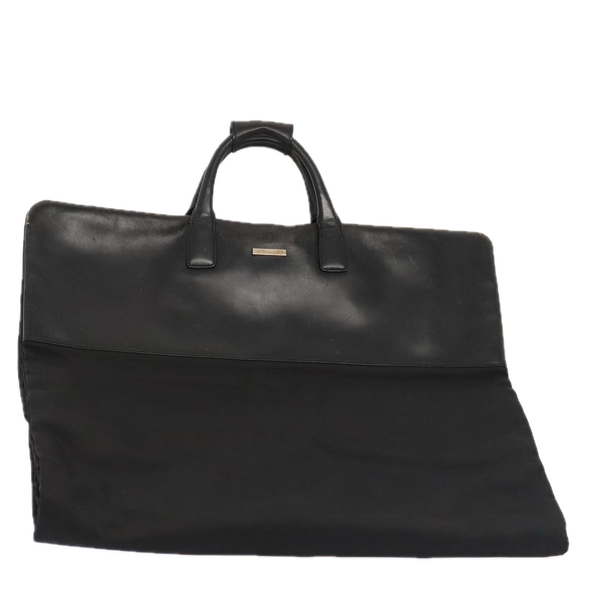 GUCCI Garment Cover Nylon Black Silver ti2059