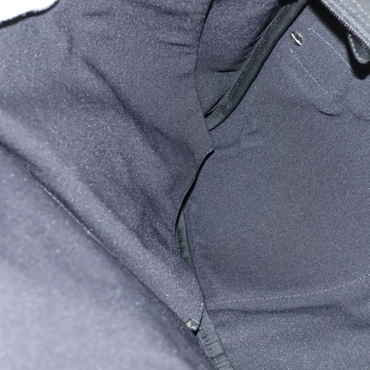 GUCCI Garment Cover Nylon Black Silver ti2059