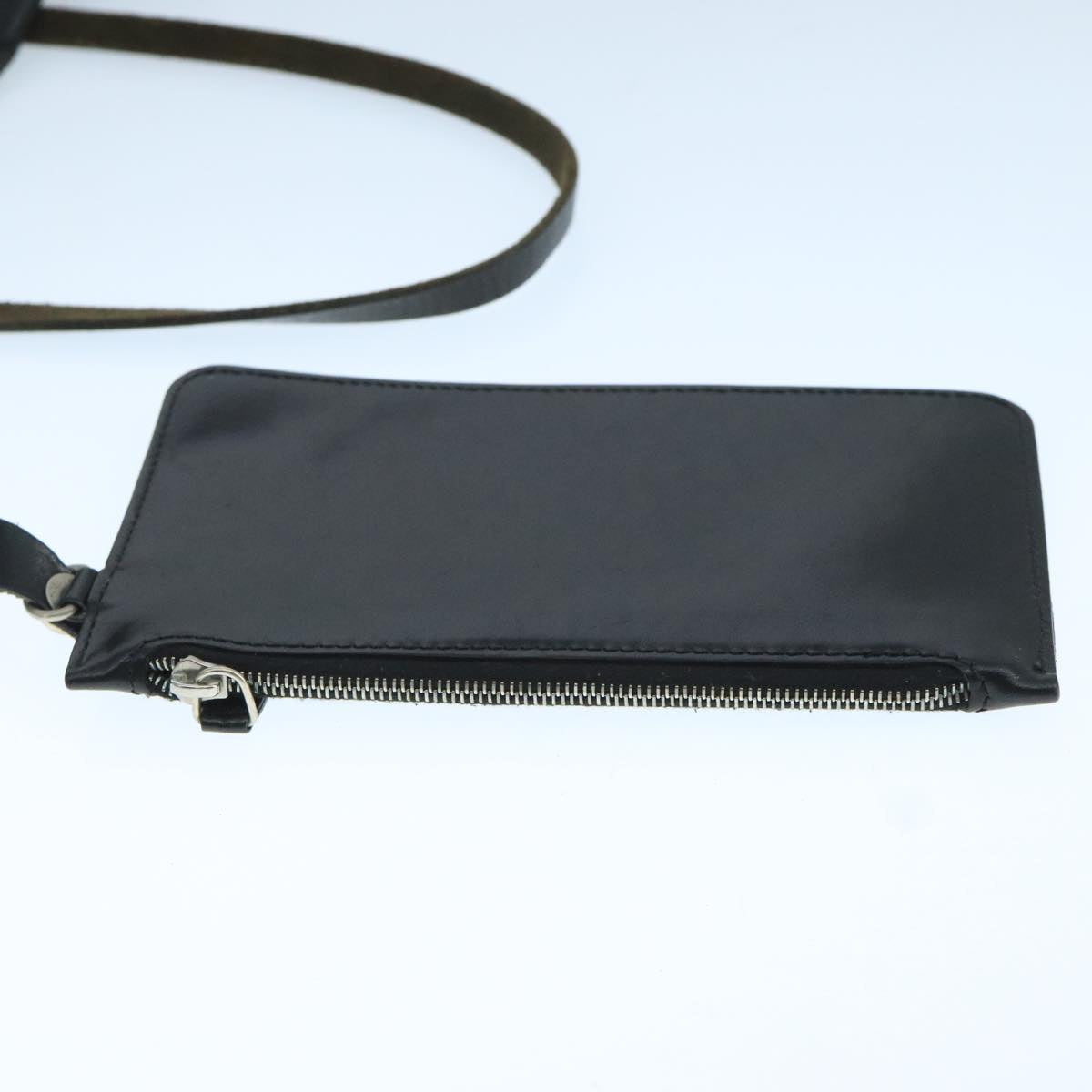 FENDI Zucca Canvas Shoulder Bag Black ti2516