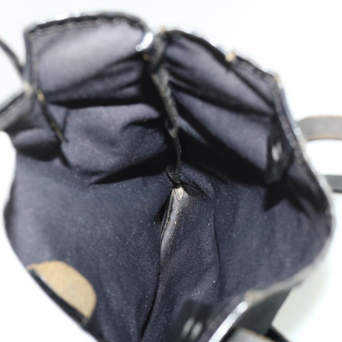FENDI Zucca Canvas Tote Bag Nylon Black ti664
