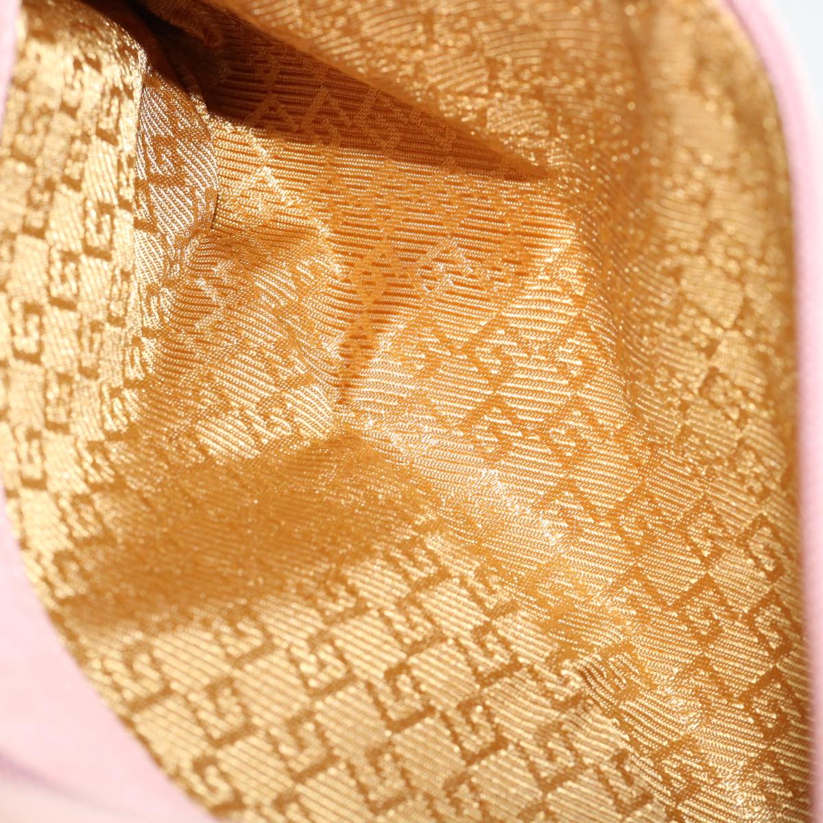 GUCCI Shoulder Bag Suede Pink ti668
