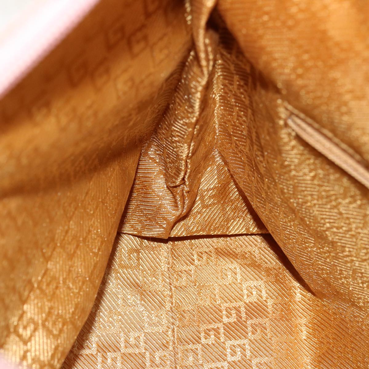 GUCCI Shoulder Bag Suede Pink ti668