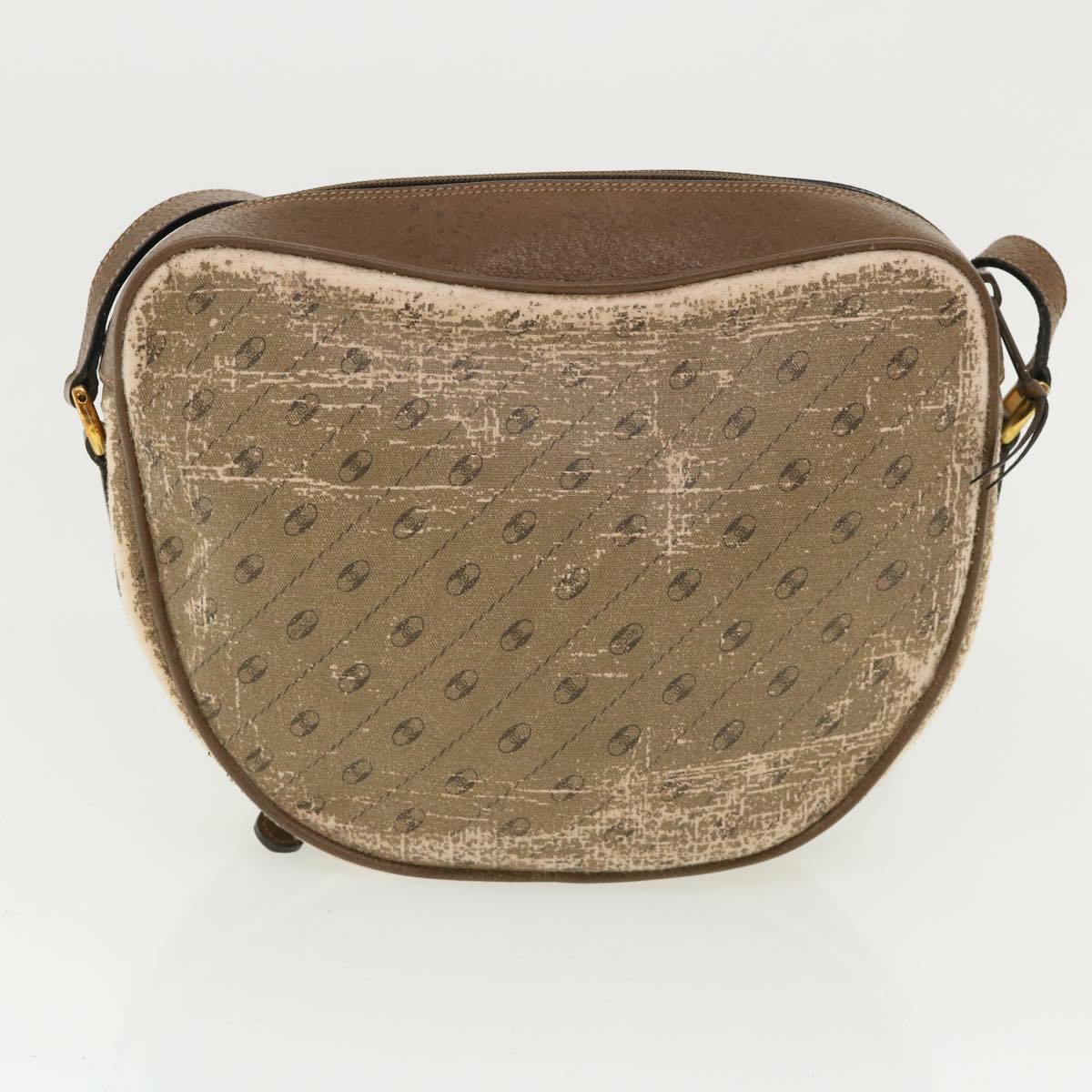 GUCCI Shoulder Bag PVC Leather 2Set Beige ti780