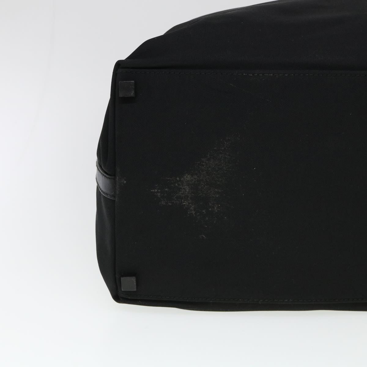 GUCCI Boston Bag Nylon Black ti971