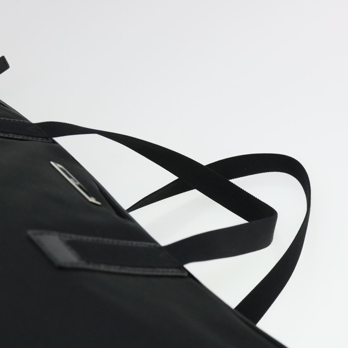 GUCCI Boston Bag Nylon Black ti971