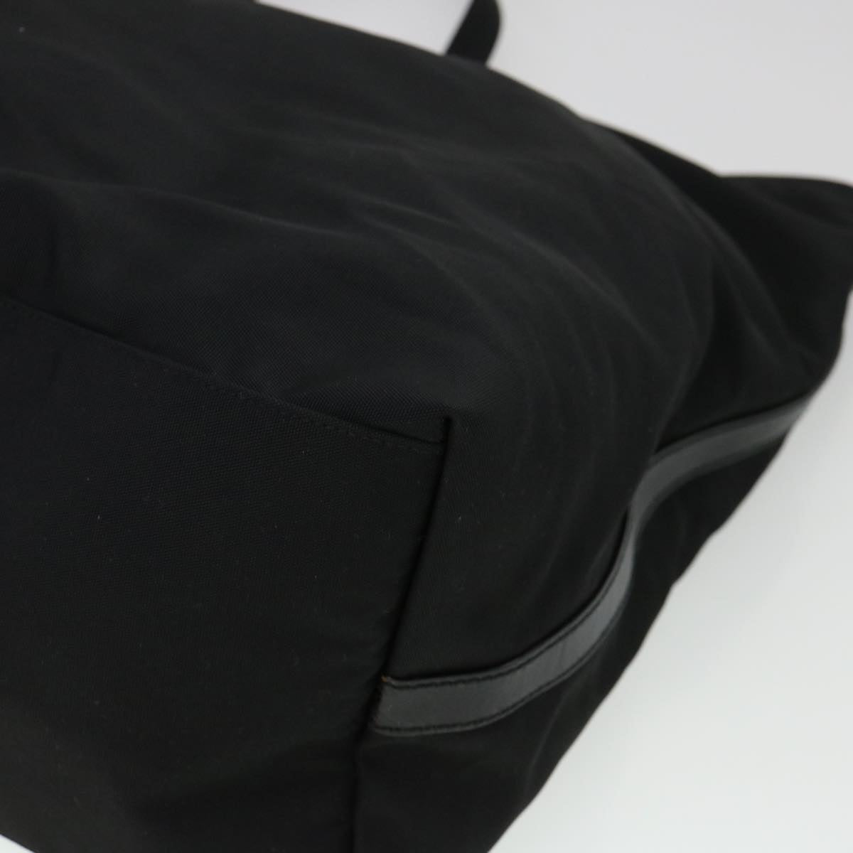 GUCCI Boston Bag Nylon Black ti972