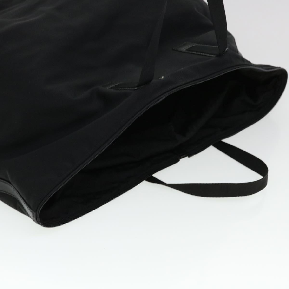 GUCCI Boston Bag Nylon Black ti972