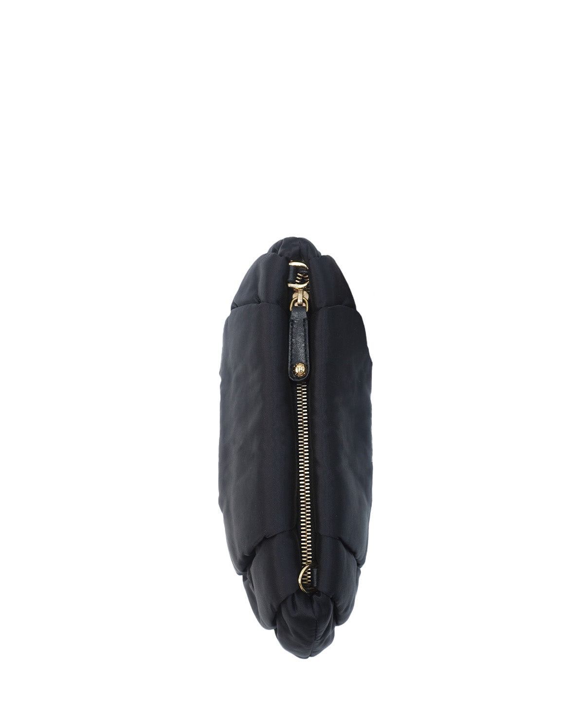 Vintage Nylon Chain Shoulder Bag Black