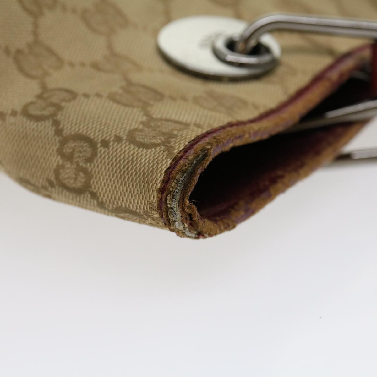 GUCCI GG Canvas Tote Bag Beige uy028