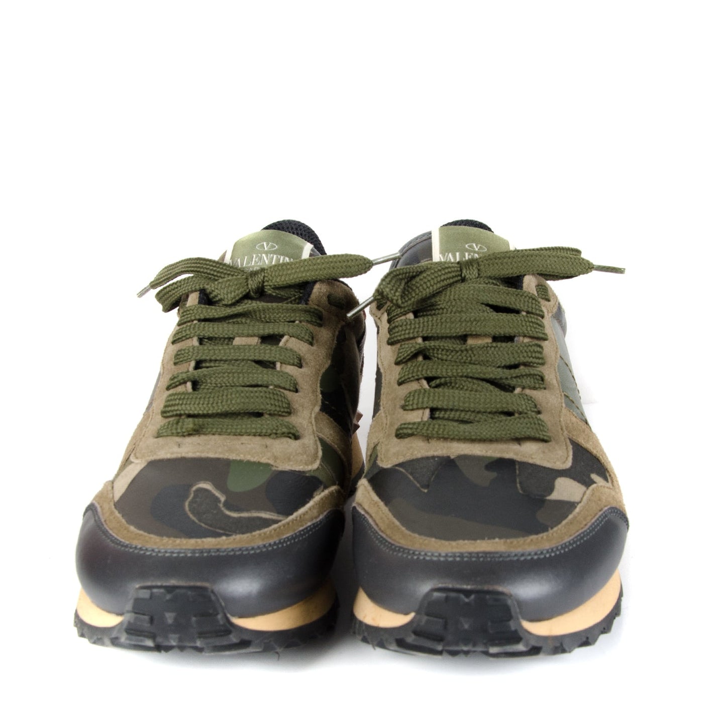 Khaki Camouflage Rock Runner Sneakers