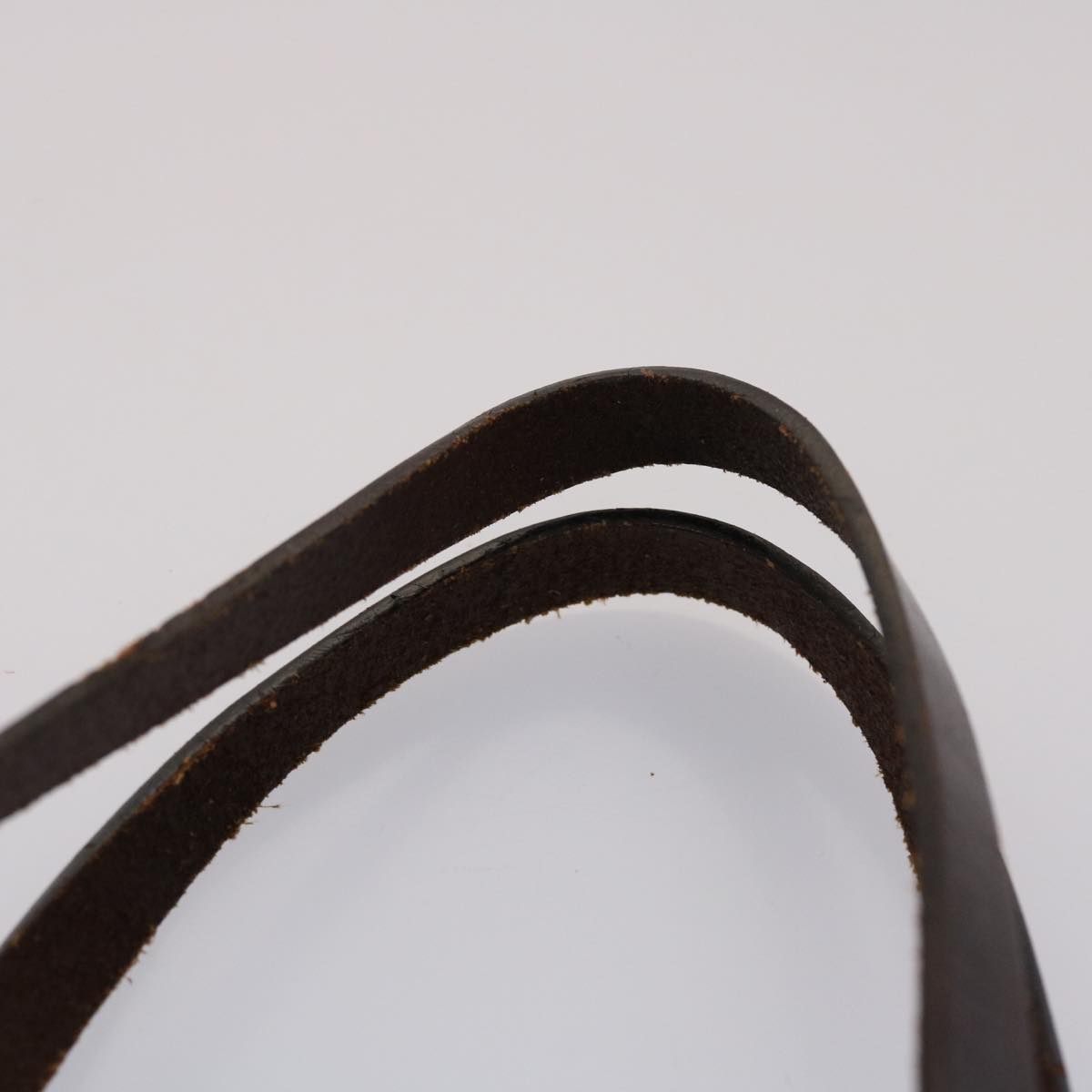 FENDI Zucca Canvas Hand Bag Black Brown yb171